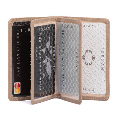 Pudra Deri Unisex Kredi Kartlık - S1KK00001601-I0U - 2