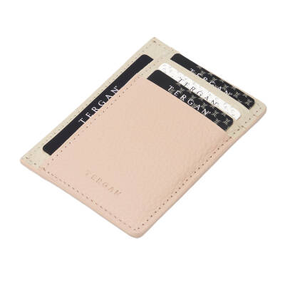 Pudra Deri Unisex Kredi Kartlık - S1KK00001676-V2G 