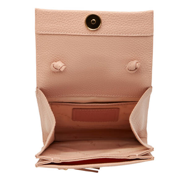 Pudra Hakiki Deri Kadın Çapraz Askılı Çanta - S26Y1BC80168-S94 - 4