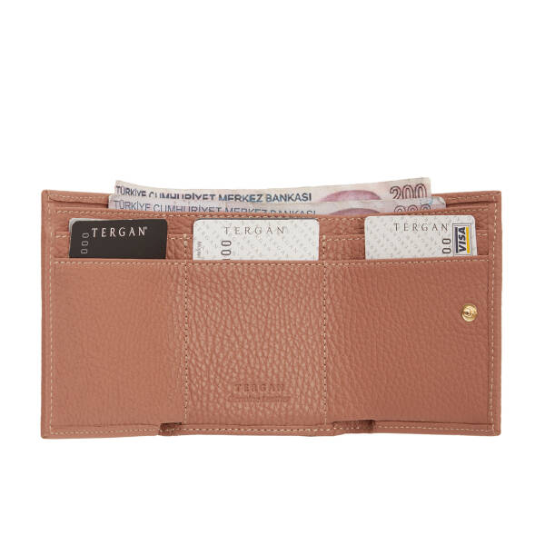 Pudra Hakiki Deri Kadın Cüzdan - S1CB00005819-I0U - 2