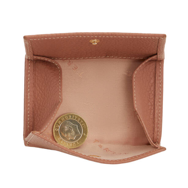 Pudra Hakiki Deri Kadın Cüzdan - S1CB00005819-I0U - 4