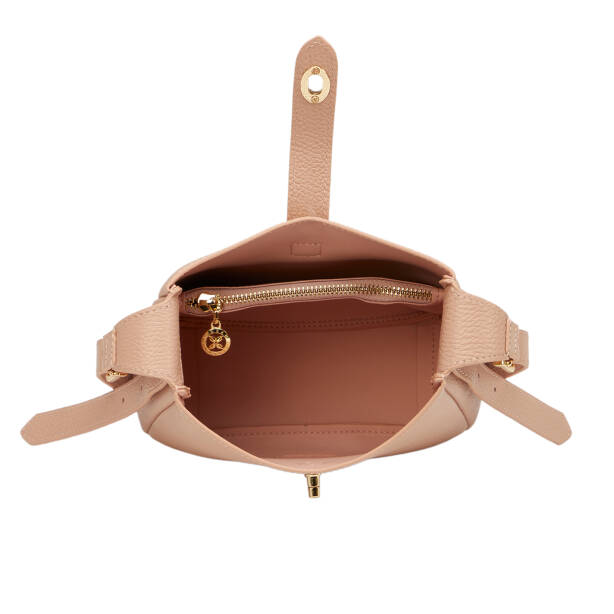 Pudra Hakiki Deri Kadın Omuz Çantası - S26Y1BC80527-S94 - 4