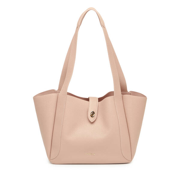 Pudra Hakiki Deri Kadın Omuz Çantası - S26Y1BC80528-S94 - 1