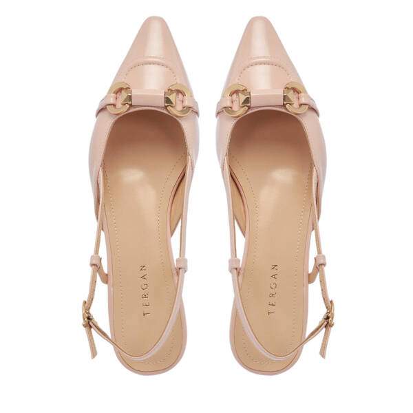 Pudra Rugan Deri Kadın Babet - K25Y1AY67808-B0E - 5