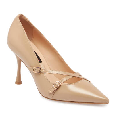 Pudra Rugan Deri Kadın Stiletto - K24S1AY67513-A08 