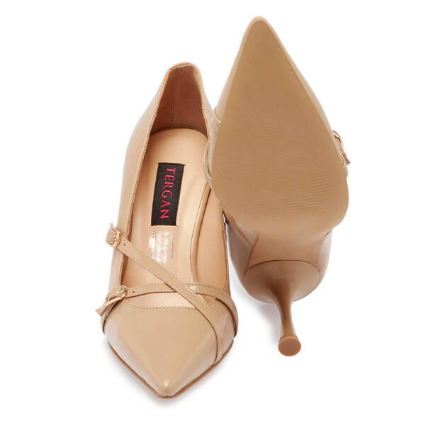 Pudra Rugan Deri Kadın Stiletto - K24S1AY67513-A08 - 4