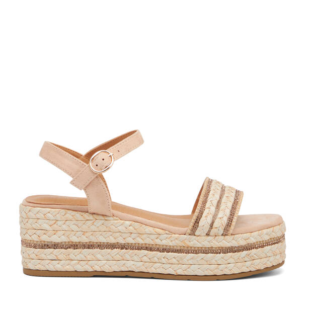 Pudra Tekstil Kadın Sandalet - K26Y1SN68720-O6K - 1