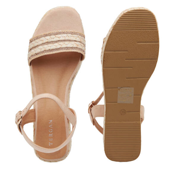 Pudra Tekstil Kadın Sandalet - K26Y1SN68720-O6K - 6