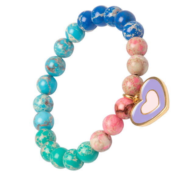 Renkli Deri Kadın Bileklik - K1BLK0450078-E90 - 2