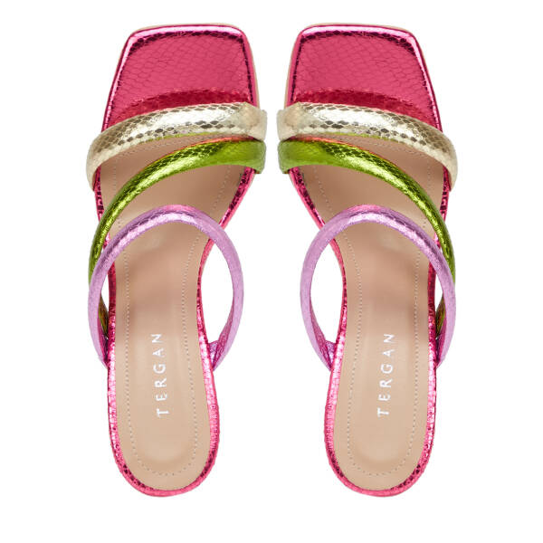 Renkli Vegan Kadın Terlik - K25Y1TR67831-U4W - 5