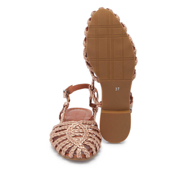 Rose Hakiki Deri Kadın Sandalet - K25Y1SN67954-U3K - 4