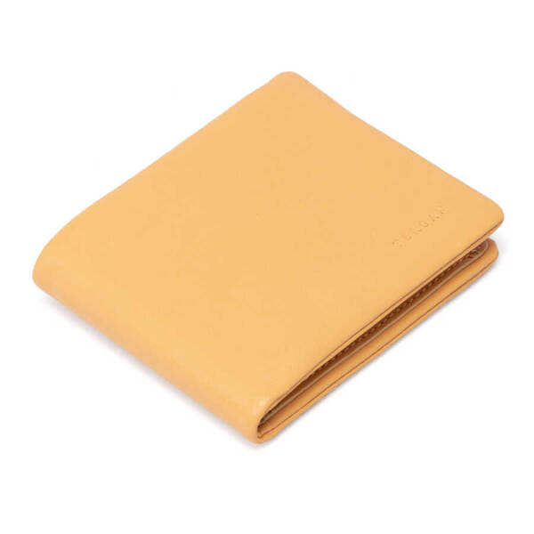 Sarı Hakiki Deri Erkek Cüzdan - S1CE00001590-J7G - 1