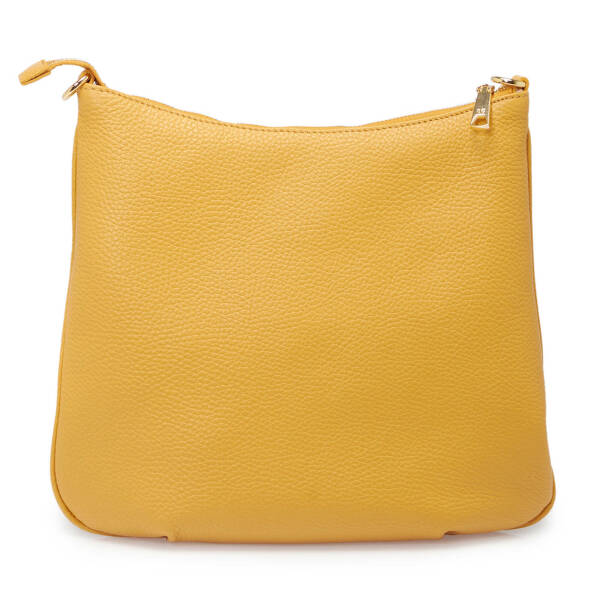 Sarı Deri Kadın Çapraz Askılı Çanta - S25Y1BC80409-H28 - 3
