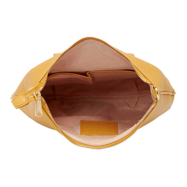 Sarı Deri Kadın Çapraz Askılı Çanta - S25Y1BC80409-H28 - 4