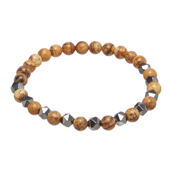 Sarı Fosil Erkek Bileklik - E1BLK0410162-R3X - 1