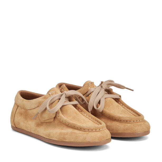 Sarı Hakiki Deri Kadın Loafer - K26I1AY68668-J7X - 2