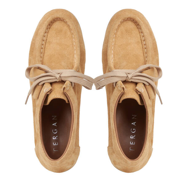 Sarı Hakiki Deri Kadın Loafer - K26I1AY68668-J7X - 5