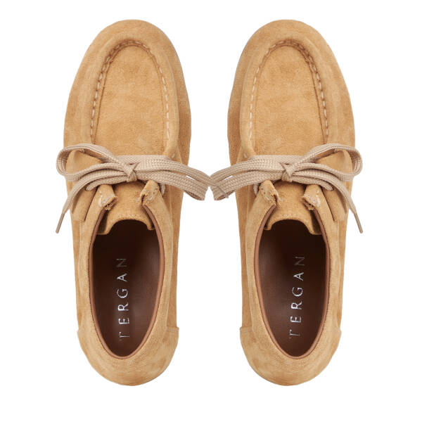 Sarı Hakiki Deri Kadın Loafer - K26I1AY68668-J7X - 5