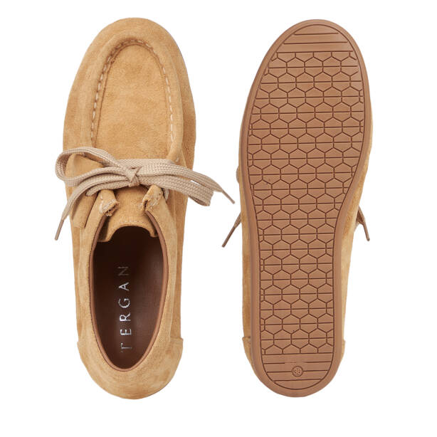 Sarı Hakiki Deri Kadın Loafer - K26I1AY68668-J7X - 6