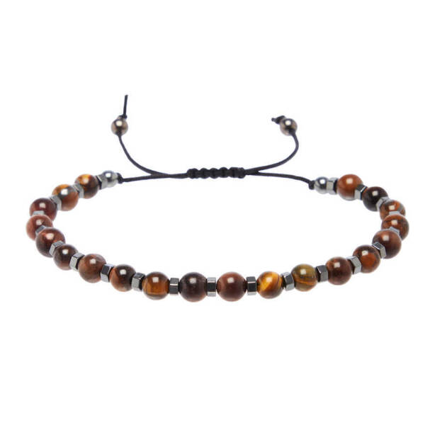 Sarı Kaplangözü Erkek Bileklik - E1BLK0410396-R3X - 1