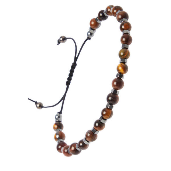 Sarı Kaplangözü Erkek Bileklik - E1BLK0410396-R3X - 2