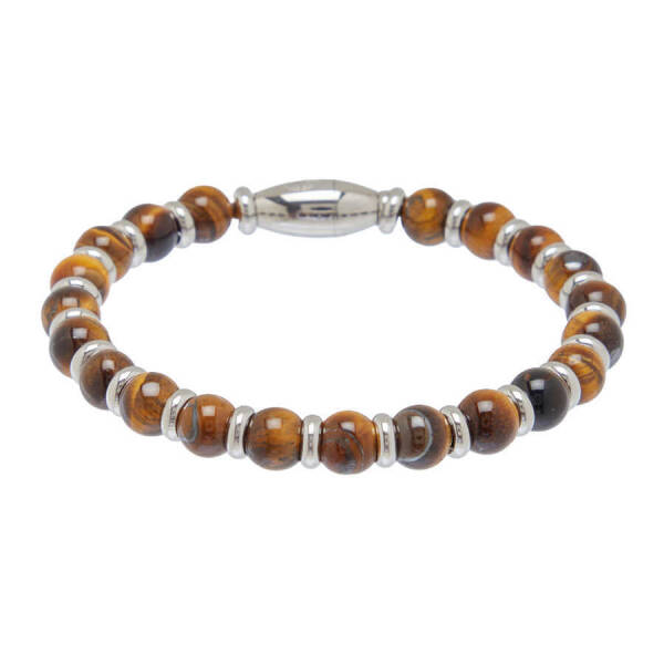 Sarı Kaplangözü Erkek Bileklik - E1BLK0410438-D92 - 1