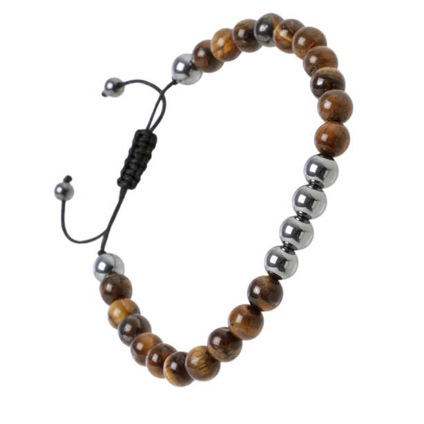 Sarı Kaplangözü Unisex Bileklik - U1BLK0430043-R3X - Tergan