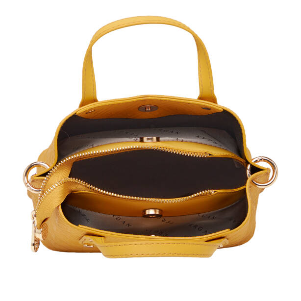 Sarı Print Kadın Çapraz Askılı Çanta - S1WPR0000806-S7S - 4