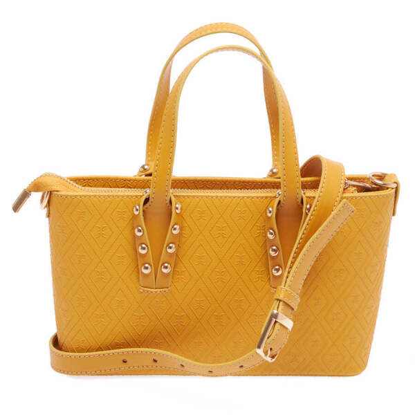 Sarı Print Kadın El Çantası - S23Y1PR09120-S7S - 3