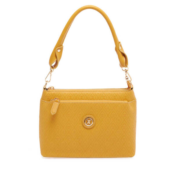 Sarı Print Kadın Omuz Çantası - S23Y1PR09100-S7S - 1