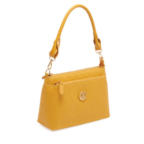 Sarı Print Kadın Omuz Çantası - S23Y1PR09100-S7S - 2