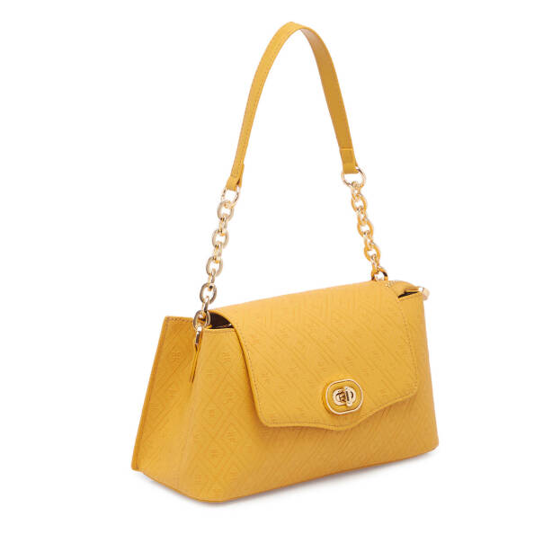 Sarı Print Kadın Omuz Çantası - S25Y1PR09163-S7S - 2