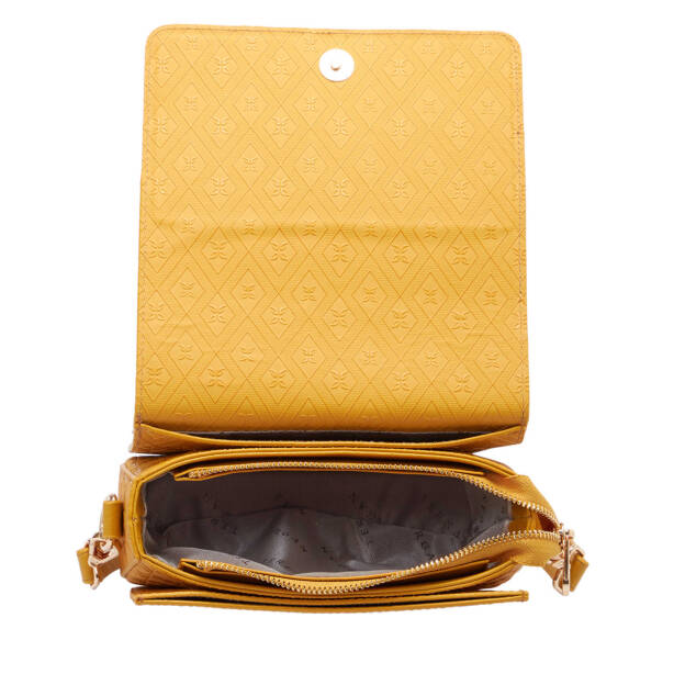 Sarı Print Kadın Omuz Çantası - S25Y1PR09168-S7S - 4