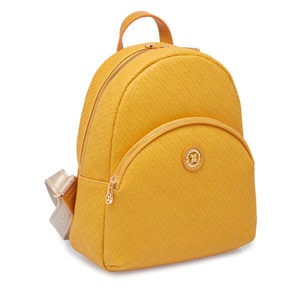 Sarı Print Kadın Sırt Çantası - S1SR00079603-S7S - 2