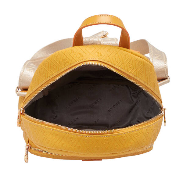Sarı Print Kadın Sırt Çantası - S1SR00079603-S7S - 4