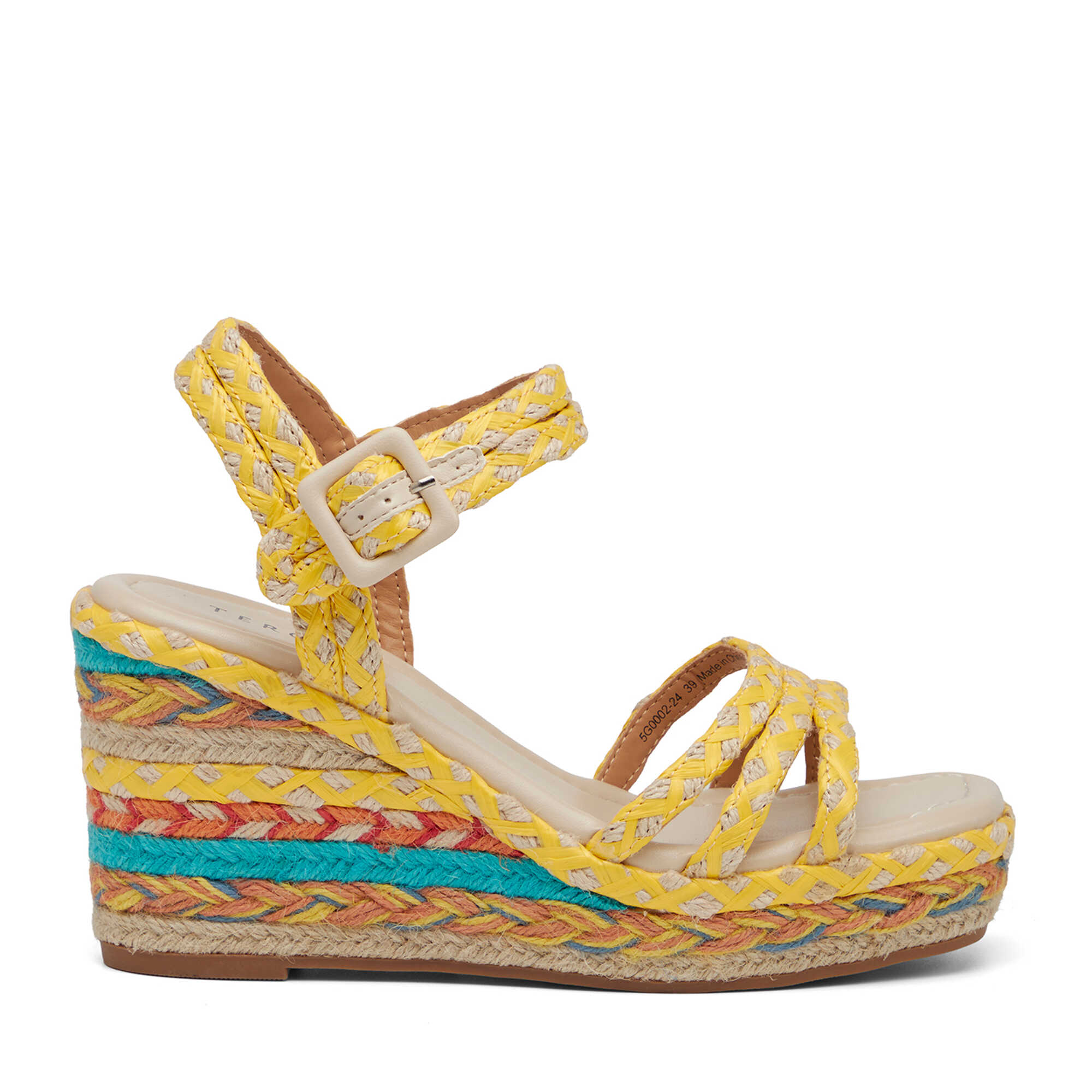 Sarı Tekstil Kadın Sandalet - K26Y1SN68726-L83