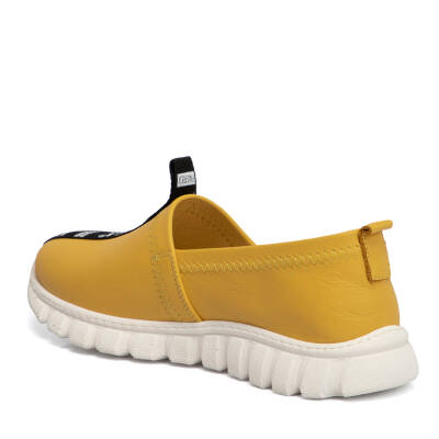  Sarı Tekstil Kadın Sneaker - K21I1AY65404-J63 - 2