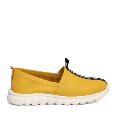  Sarı Tekstil Kadın Sneaker - K21I1AY65404-J63 - 3