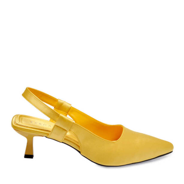 Sarı Tekstil Kadın Stiletto - K24I1AY67329-R21 - 3