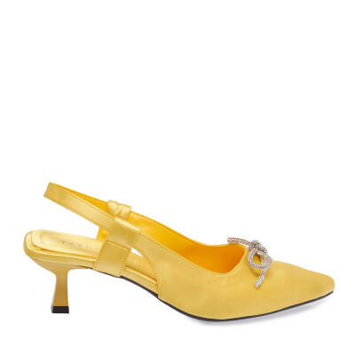  Sarı Tekstil Kadın Stiletto - K24I1AY67330-R21 - 3