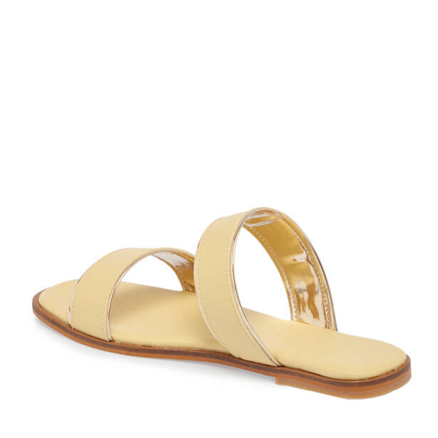 Sarı Vegan Kadın Terlik - K24Y1TR67090-R87 - 2