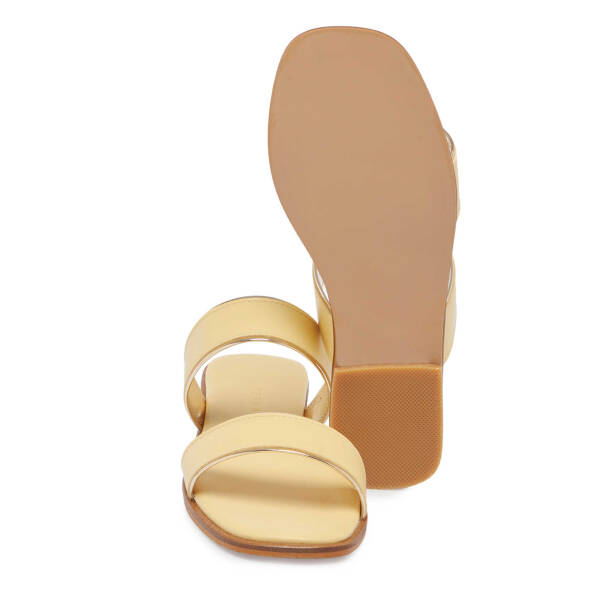 Sarı Vegan Kadın Terlik - K24Y1TR67090-R87 - 4