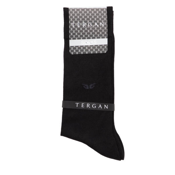 Siyah Bambu Erkek Çorap - E26I1CR20322-D62 - Tergan