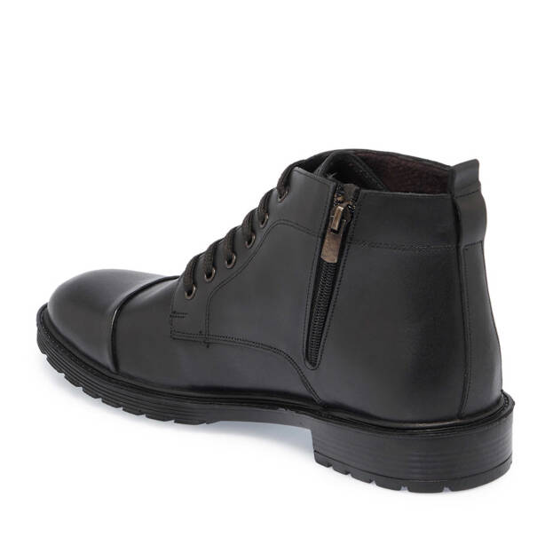 Siyah Deri Erkek Bot - E24K1BT57262-A23 - 2