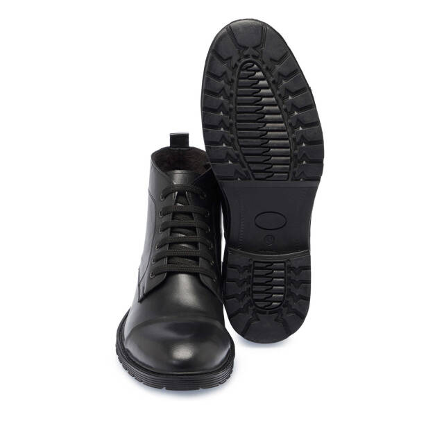 Siyah Deri Erkek Bot - E24K1BT57262-A23 - 4