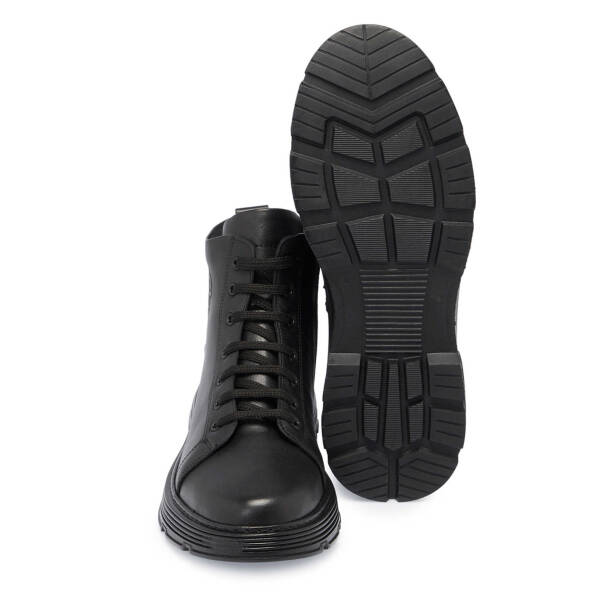 Siyah Deri Erkek Bot - E24K1BT57264-A23 - 4