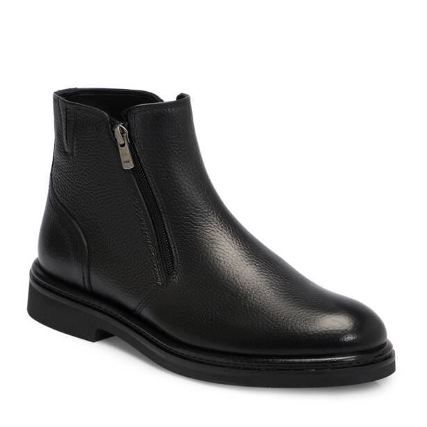 Siyah Deri Erkek Bot - E25K1BT57374-A23 