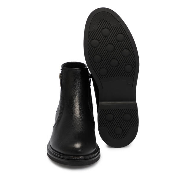 Siyah Deri Erkek Bot - E25K1BT57374-A23 - 4