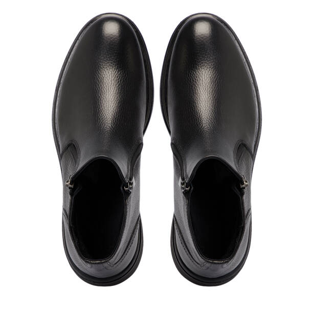 Siyah Deri Erkek Bot - E25K1BT57374-A23 - 5