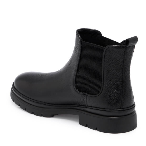 Siyah Deri Erkek Bot - E25K1BT57381-A23 - 2